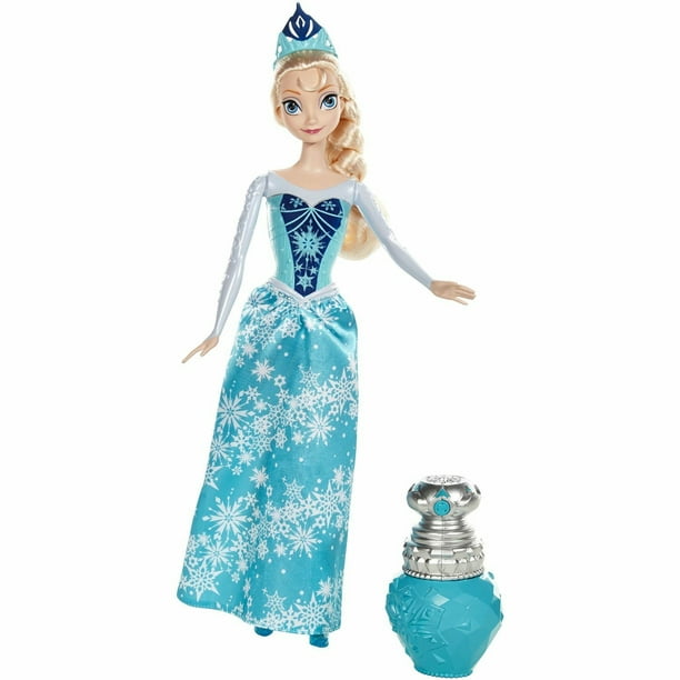 Disney Frozen Royal Color Elsa Doll Dress Changes Color w/ Water 3 Years NEW